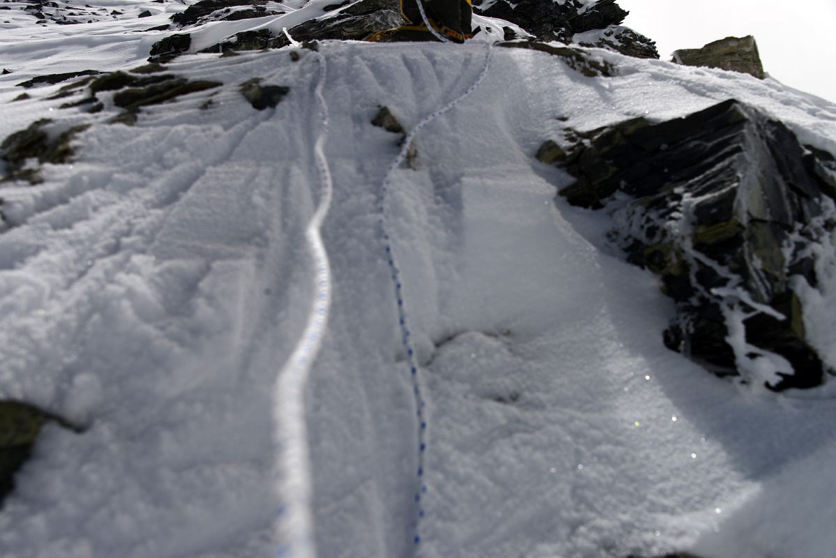 50 We Reached The Rock Band 6960m After Climbing About 5 Hours From Camp I On The Way To Lhakpa Ri Summit 